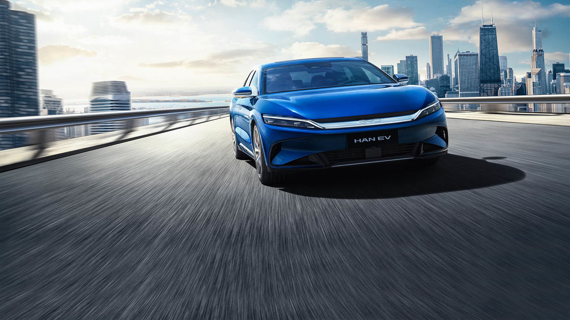 उच्च गति BYD नई ऊर्जा वाहन