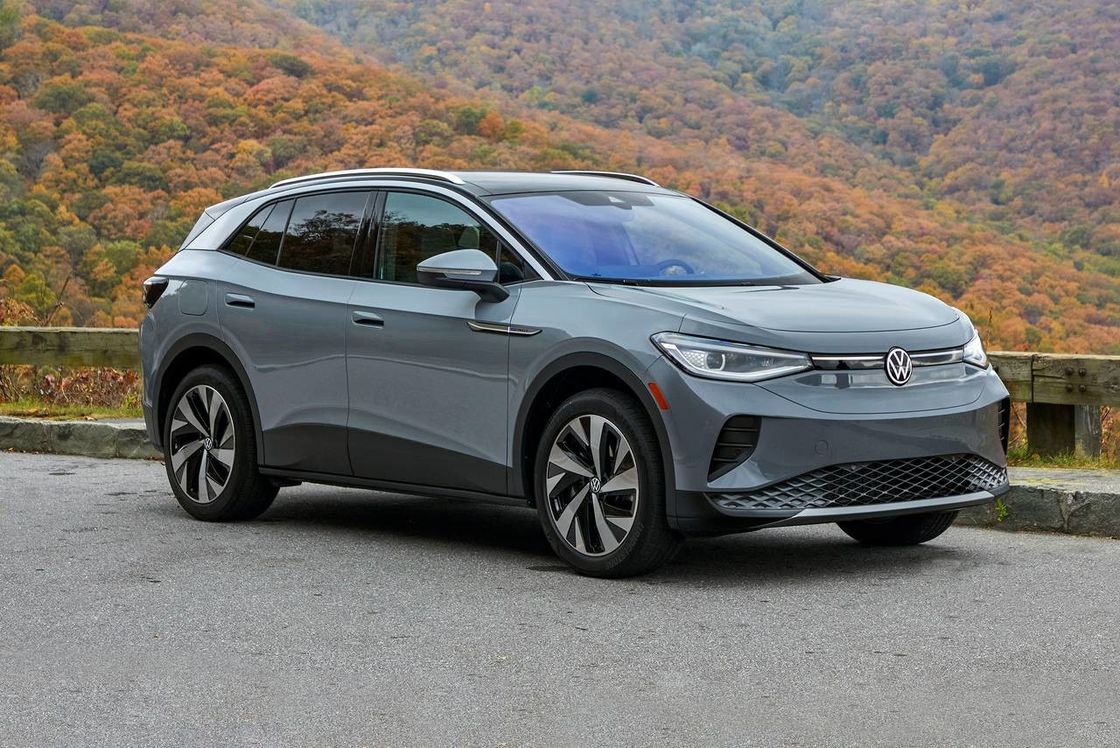 VW ID 4X 4 व्हील ड्राइव इलेक्ट्रिक कार 160km/H कॉम्पैक्ट EV लक्ज़री SUV 310NM टॉर्क